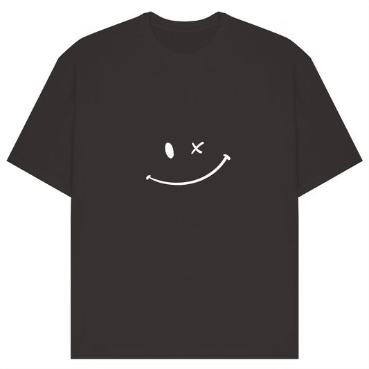 Smile: Oversized T-Shirt (Dark)