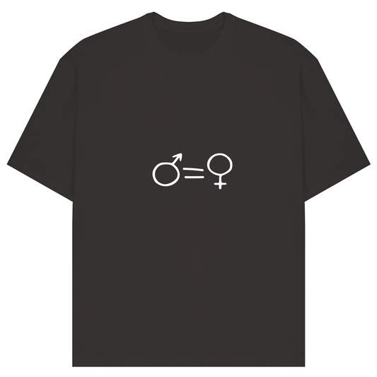 Equality: Oversized T-Shirt (Dark)